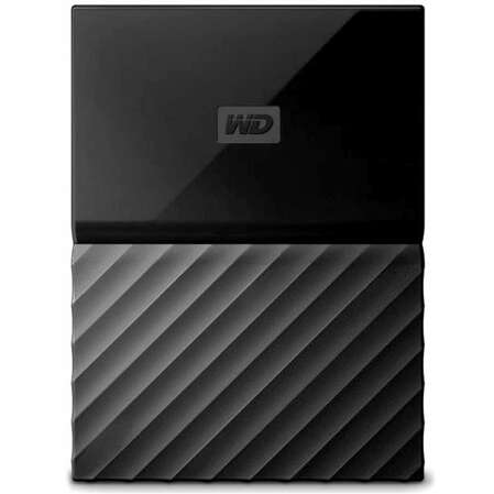 Внешний жесткий диск 2.5" 3000Gb WD My Passport WDBUAX0030BBK-EEUE USB3.0 Черный
