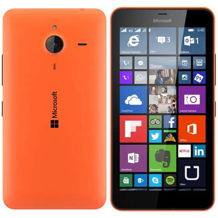 Смартфон Microsoft Lumia 640 XL Dual Sim Orange