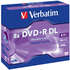 Оптический диск DVD+R диск Verbatim DualLayer 8,5Gb 8x JewelCase Printable 10шт 43665