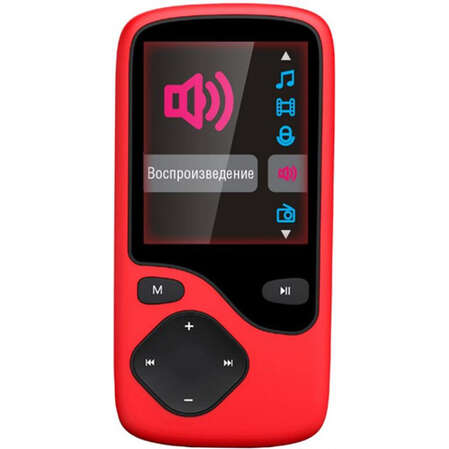 MP3-плеер Digma Cyber 3 8Гб, красный