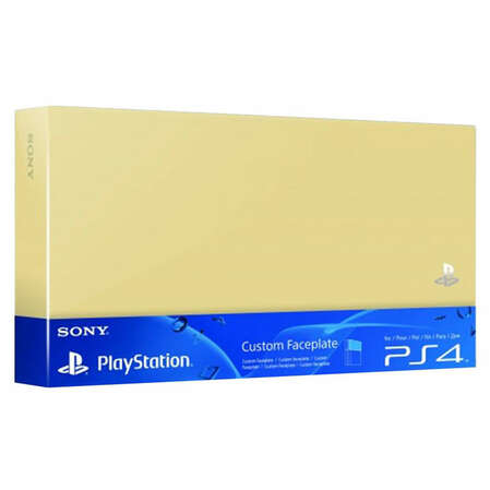 Крышка отсека HDD для Sony PlayStation 4 золотая 