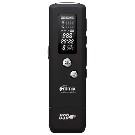 Диктофон Ritmix RR-650 2Gb Black