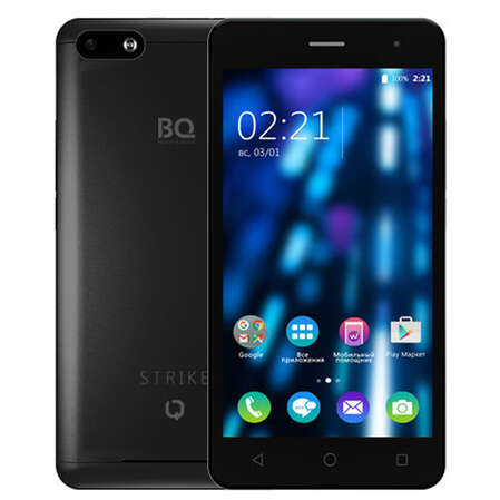 Смартфон BQ Mobile BQS-5020 Strike Black