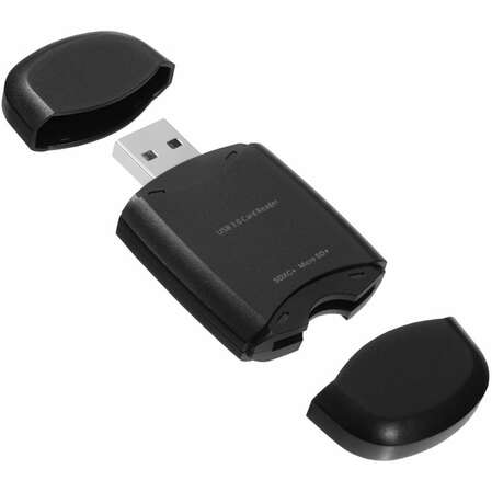 Card Reader внешний GiNZZU, (GR-313B) USB3.0 Черный