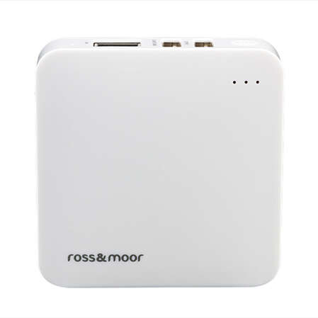 Внешний аккумулятор Ross&Moor PB-X5 5000mAh белый