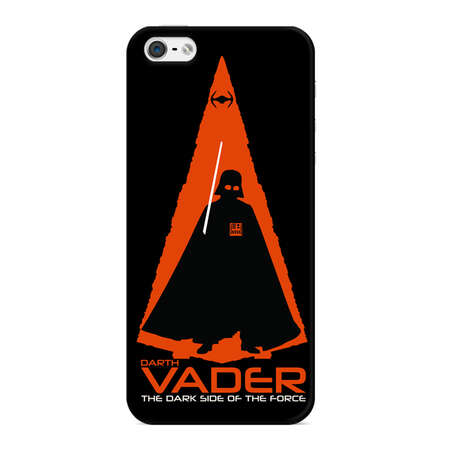 Чехол для iPhone 5 / iPhone 5S / iPhone SE Deppa Art Case, Star Wars Вейдер красный