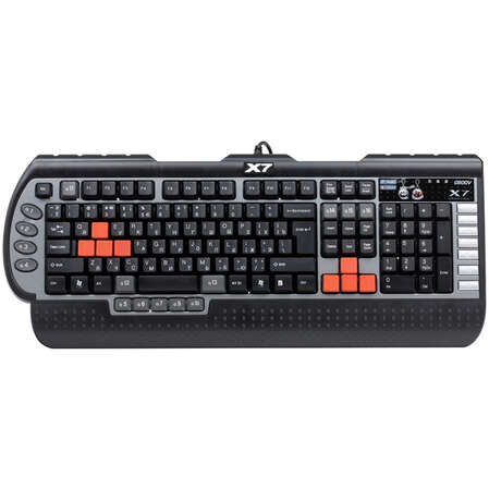 Клавиатура A4Tech X7 G800 Black PS/2