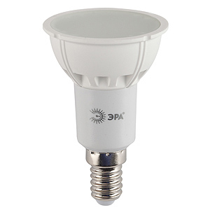 Светодиодная лампа LED лампа ЭРА JCDR E14 6W, 220V (JCDR-6w-827-E14) желтый свет
