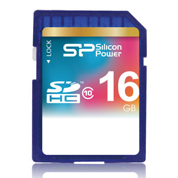 SecureDigital 16Gb Silicon Power HC Class10 (SP16GBSDHC10/SP016GBSDH010V10)