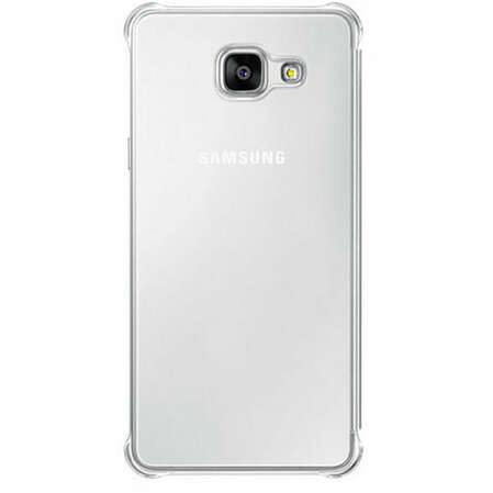 Чехол для Samsung Galaxy A7 (2016) SM-A710F Clear View Cover серебристый