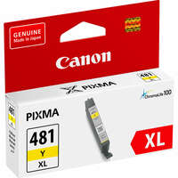 Картридж Canon CLI-481Y XL для TS6140, TR7540, TR8540, TS8140, TS9140. Желтый
