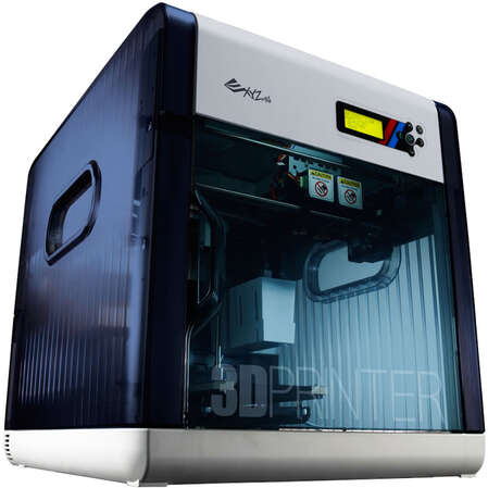 3D принтер XYZ da Vinci 2.0A серо-синий/совместим с ABS, PLA 1.75 мм./2 экструдера
