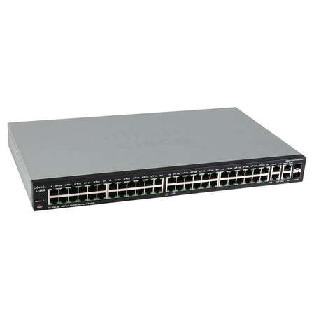 Коммутатор Cisco SF300-48 управляемый 48xLAN 2xGbLAN 2x Combo GbLAN/SFP SRW248G4-K9