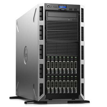 Сервер Dell PowerEdge T430 Tower/ 1xE5-2620v3/ 1x8Gb RDIMM 2133/ PERC H730 1Gb/1x1Tb SATA/ UpTo(8)LFF HDD/ DVDRW/ iDRAC8 Ent/ 2xGE/ 1x750W(2up)/Bezel/3YBWNBD