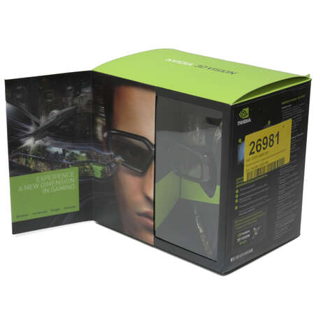 Беспроводные cтереоскопические очки NVIDIA GeForce 3D Vision KIT, USB2.0 Retail
