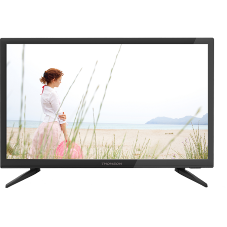 Телевизор 24" Thomson T24RTE1020 (HD 1366x768, USB, HDMI) черный