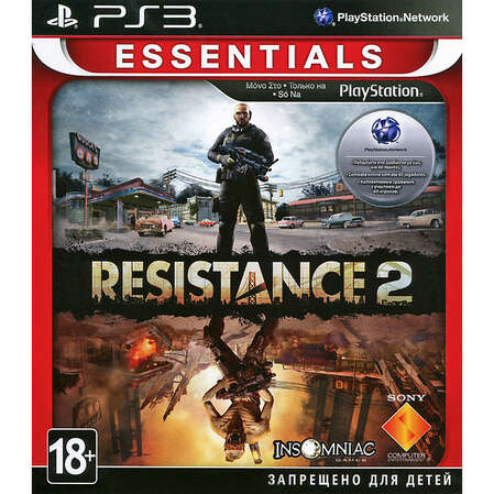 Игра Resistance 2 (Essentials) [PS3, русская документация]