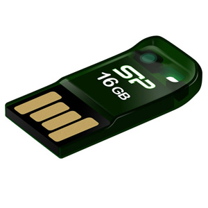 USB Flash накопитель 16GB Silicon Power Touch T02 (SP016GBUF2T02V1N) USB 2.0 Зеленый