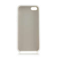 Чехол для Apple iPhone 5\5S\SE Brosco Softrubber, накладка, белый
