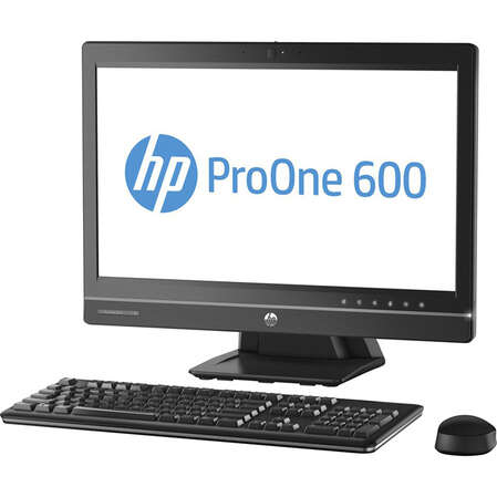 Моноблок HP ProOne 600 21.5" IPS i3 4130/4Gb/500Gb/DVD-RW/WiFi/Web/USB 3.0/Kb+m/DOS
