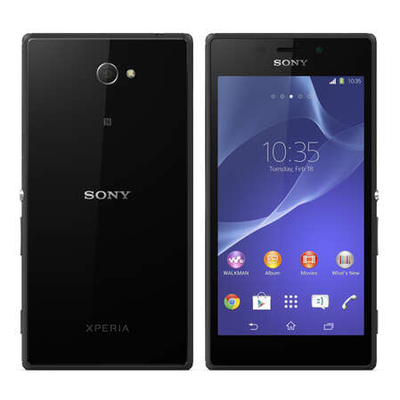 Смартфон Sony D2303 Xperia M2 Black 