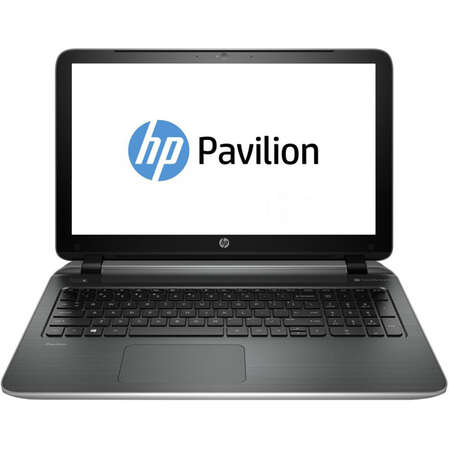 Ноутбук HP Pavilion 15-p051sr G7W90EA Core i3-4030U/4Gb/750Gb/15.6"/Cam/Win 8.1 silver