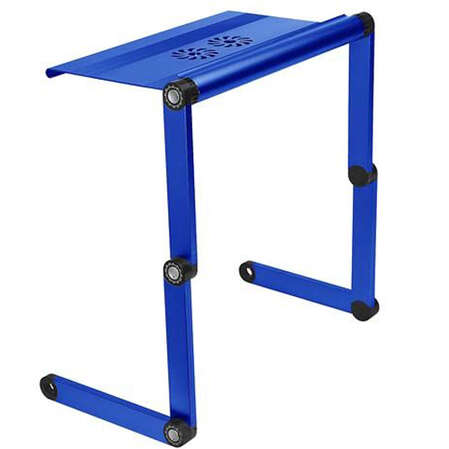 Стол-подставка для ноутбука ASX A7 с вентилятором, синий