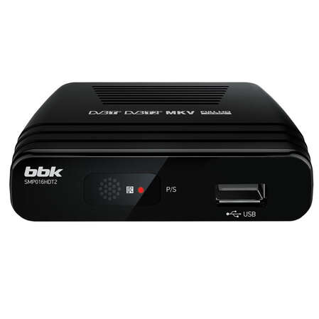 Ресивер BBK SMP016HDT2 черный DVB-T2