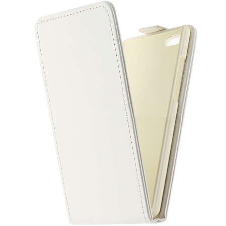 Чехол для Huawei Ascend P8 Lite SkinBox Flip, белый
