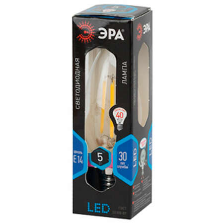 Светодиодная лампа ЭРА F-LED B35-5W-840-E14 Б0019003
