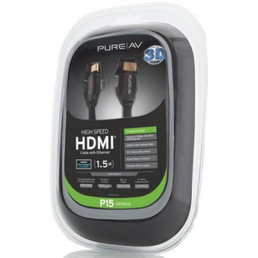 Кабель HDMI-HDMI v1.4 1.5м Belkin Pure AV P15 (AV10068qn1.5M) Блистер
