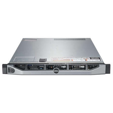 Сервер Dell PowerEdge R430 4B E5-2630v3 (2.4Ghz) 20M 8C 8GT/s, 16GB (1x16GB) DR 2133MHz, PERC H730 1GB, DVD+/-RW, 600GB 10K RPM SAS 12Gbps 2.5in in hybr carr