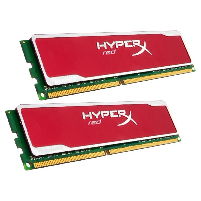 Модуль памяти DIMM 8Gb 2x4Gb KIT DDR3 PC12800 1600MHz Kingston HyperX Red Series (KHX16C9B1RK2/8)