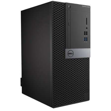 Dell Optiplex 5040 MT Core i5 6500/4Gb/500Gb/DVD/Linux/kb+m Black/Silver