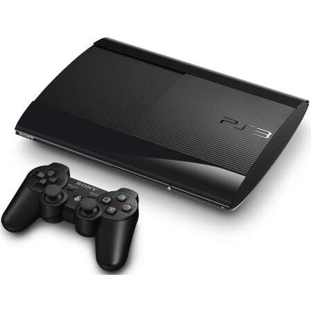 Игровая приставка Sony PS3 Super Slim 12 Gb (CECH-4008A) + игра «Книга заклинаний» + Камера PS Eye + Контроллер движений PS Move