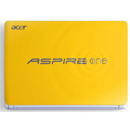 Нетбук Acer Aspire One HAPPY2-N578Qyy iAtom N570/2Gb/320Gb/GMA 3150/10.1"/WF/BT/Cam/W7St Yellow