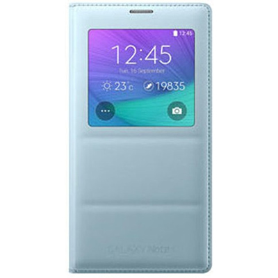 Чехол для Samsung Galaxy Note 4 N9100 Samsung S View Cover мятный