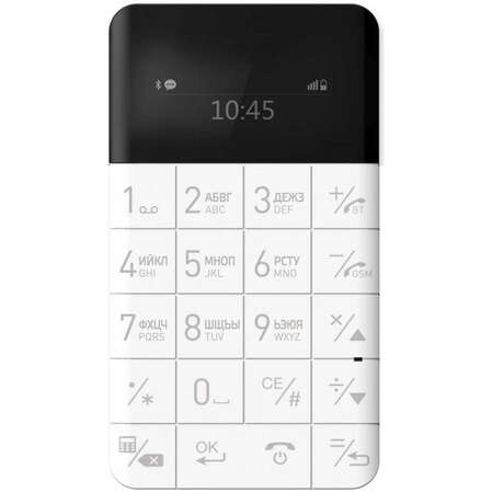 Мобильный телефон Elari CardPhone White