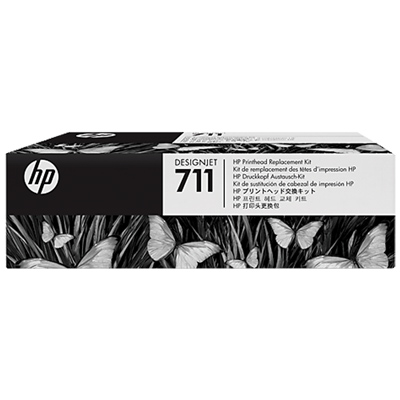 Комплект для замены печатающей головки HP C1Q10A №711 для Designjet T120/T520