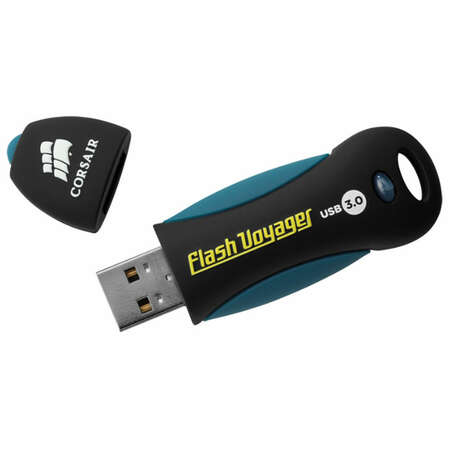 USB Flash накопитель 8GB Corsair Voyager (CMFVY3S-8GB) USB 3.0 Черно-синий