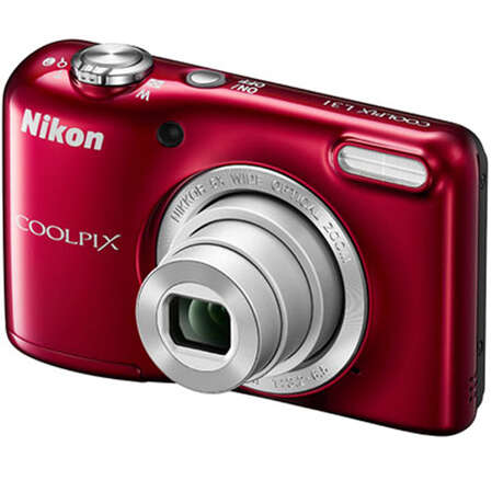 Компактная фотокамера Nikon Coolpix L31 Red