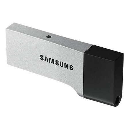 USB Flash накопитель 64GB Samsung Duo (MUF-64CB/APC) USB 3.0 + microUSB (OTG) Черно-серебристый