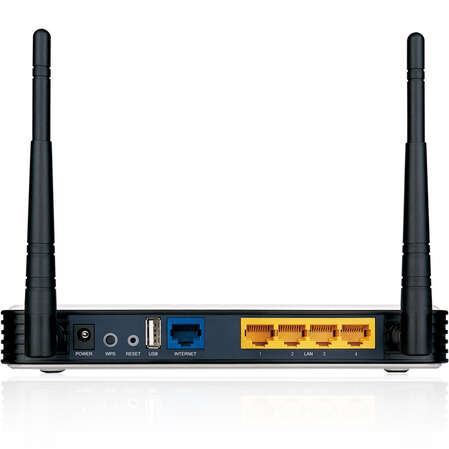 Беспроводной маршрутизатор TP-LINK TL-WR1042ND, 802.11n, 300Мбит/с, 2.4ГГц, 4xGbLAN, 1xGbWAN, 1xUSB2.0