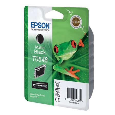 Картридж EPSON T0548 Matte Black для Stylus Photo R800/R1800 C13T05484010