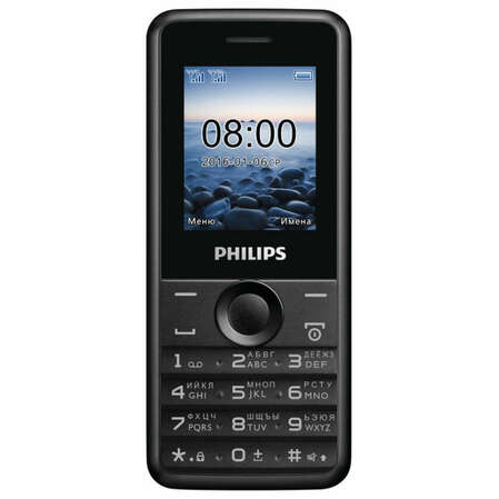 Мобильный телефон Philips E103 Black