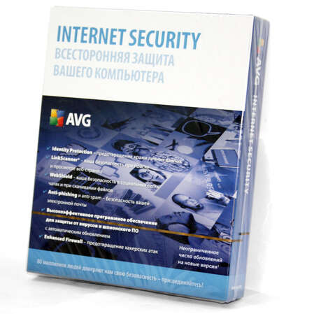 Антивирус AVG Internet Security (1 ПК на 1 год)