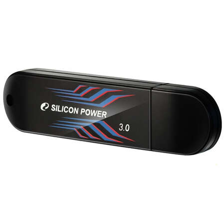 USB Flash накопитель 64GB Silicon Power Blaze B10 SP064GBUF3B10V1B USB 3.0 Черный