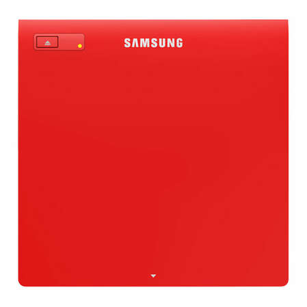 Внешний привод DVD-RW Samsung SE-208GB/RSRDE DVD±R/±RW USB 2.0 красный