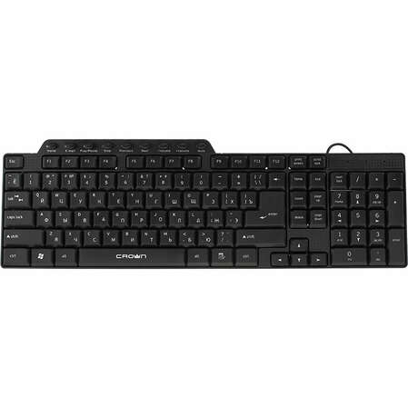 Клавиатура+мышь Crown CMMK-520B USB Black