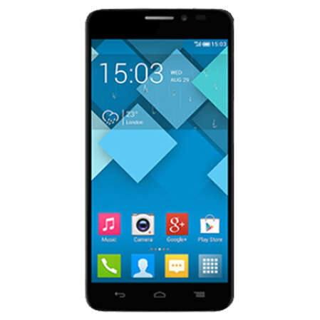 Смартфон Alcatel One Touch Idol X+ 6043D Black 